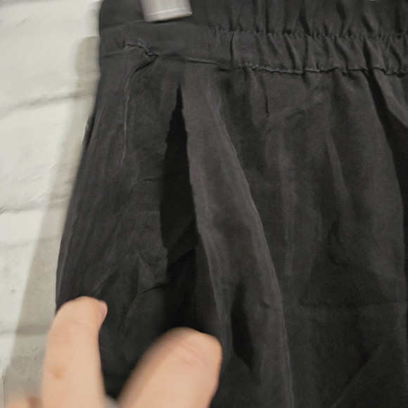 EUC Amour Vert Henri Cupro Jogger Black size S - Picture 10 of 11